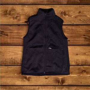 Figs Navy Blue Fleece Vest